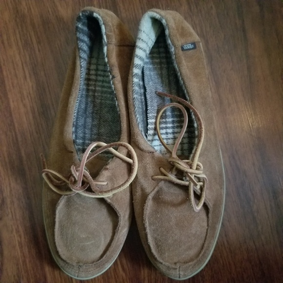 brown suede vans womens